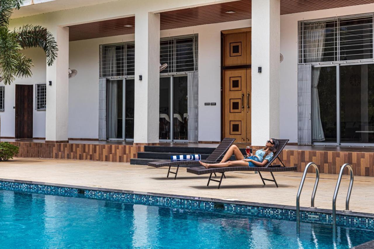 Saffronstays Odyssey, Karjat - 10 Acres Pet-Friendly Estate With Swimming Pool Chinchavli エクステリア 写真