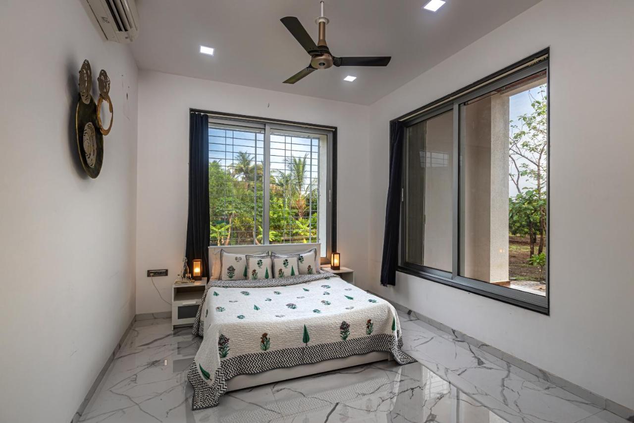 Saffronstays Odyssey, Karjat - 10 Acres Pet-Friendly Estate With Swimming Pool Chinchavli エクステリア 写真