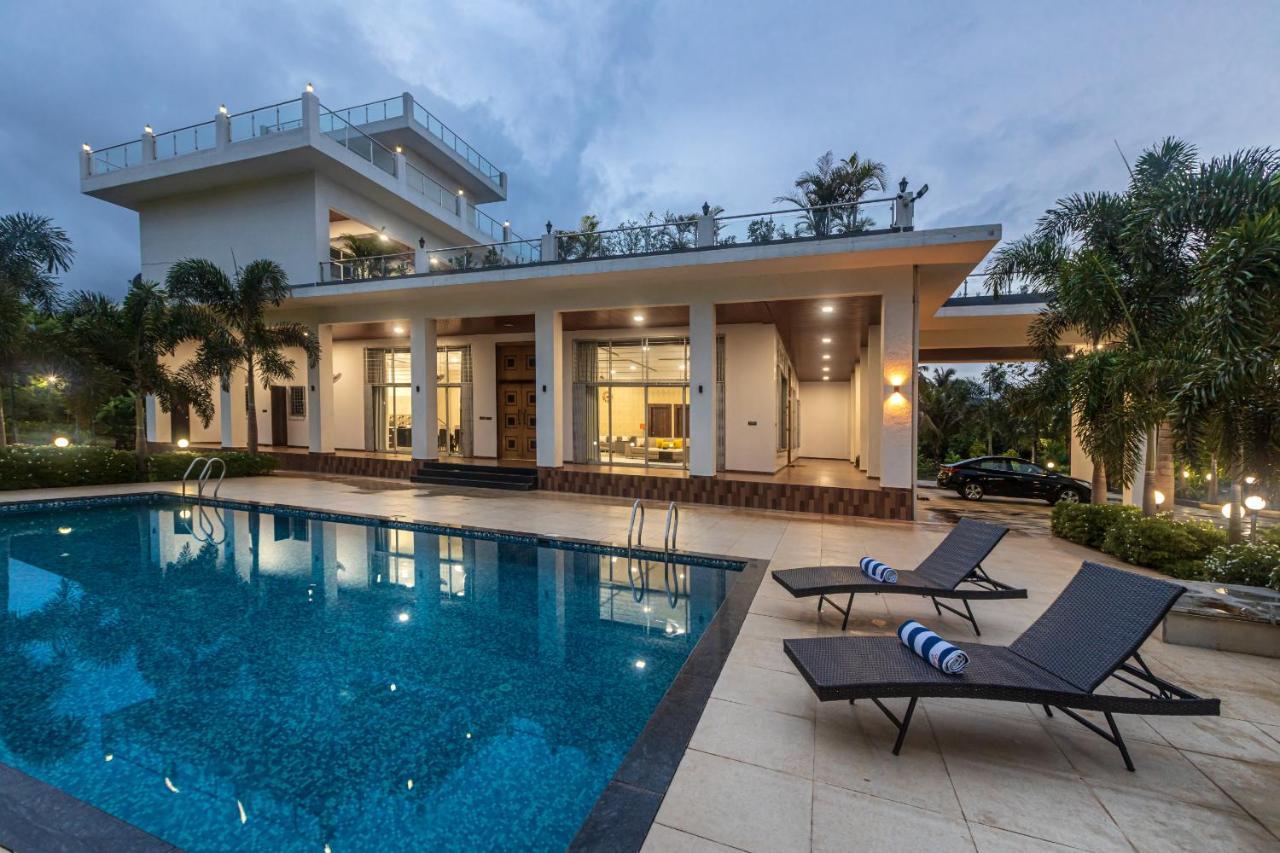 Saffronstays Odyssey, Karjat - 10 Acres Pet-Friendly Estate With Swimming Pool Chinchavli エクステリア 写真